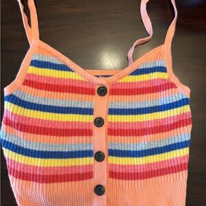 American Eagle Outfitters Multicolor Striped Sweater